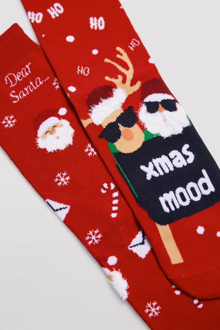 Pack 2 calcetines Caballero Navidad YSABEL MORA