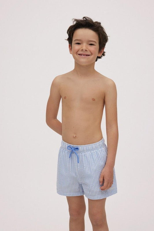 Bañador niño estampado rayas Ysabel Mora