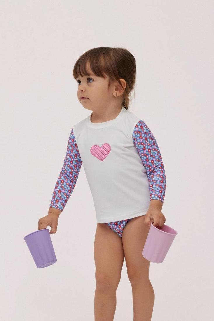 Camiseta de baño niña estampado liberty Ysabel Mora