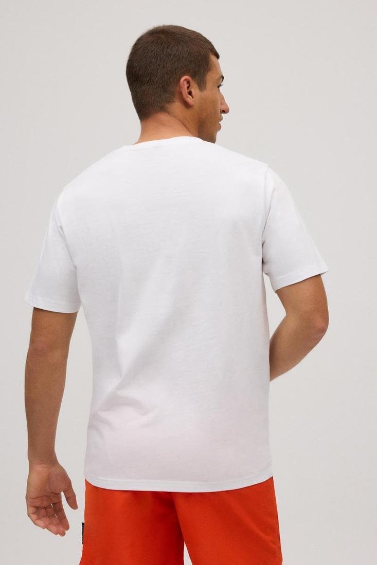 Camiseta algodón hombre manga corta estampada YSABEL MORA