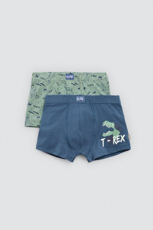 Pack 2 Boxers infantiles algodón estampado Ysabel Mora