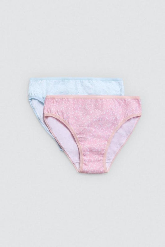Pack 2 Bragas adolescente algodón estampado Ysabel Mora