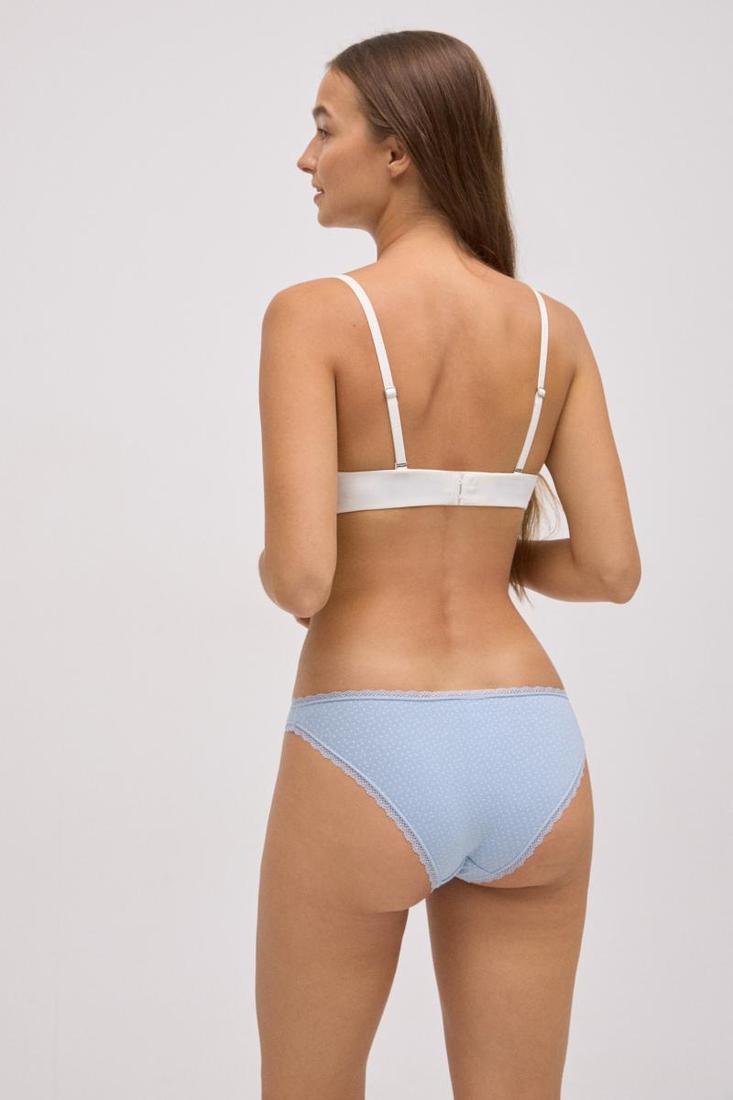 Pack 2 bragas mujer talle bajo algodón estampado YSABEL MORA