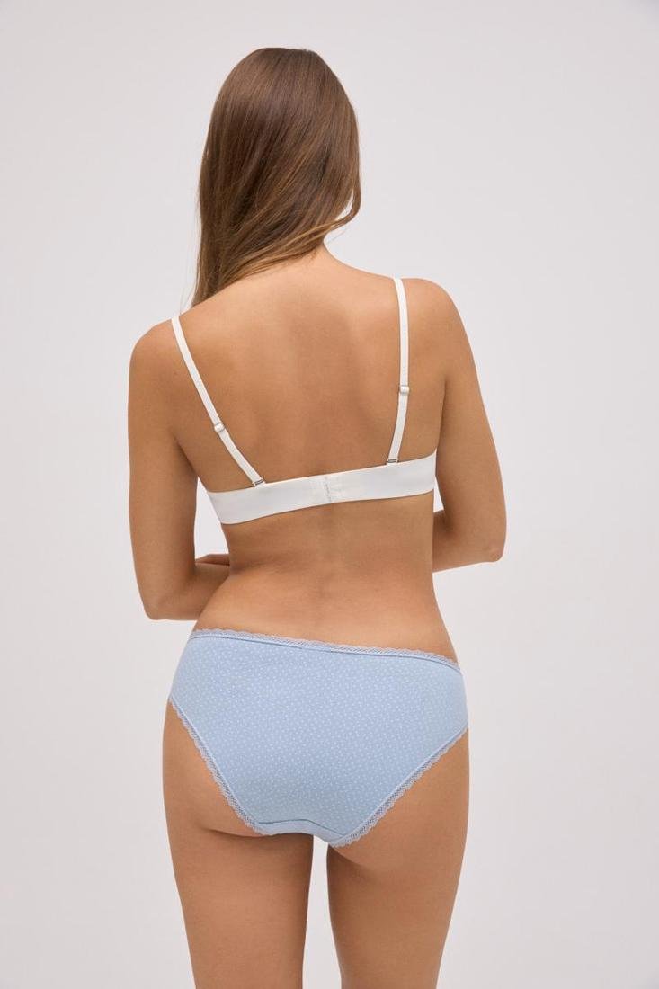 Pack 2 bragas mujer talle medio algodón estampado YSABEL MORA