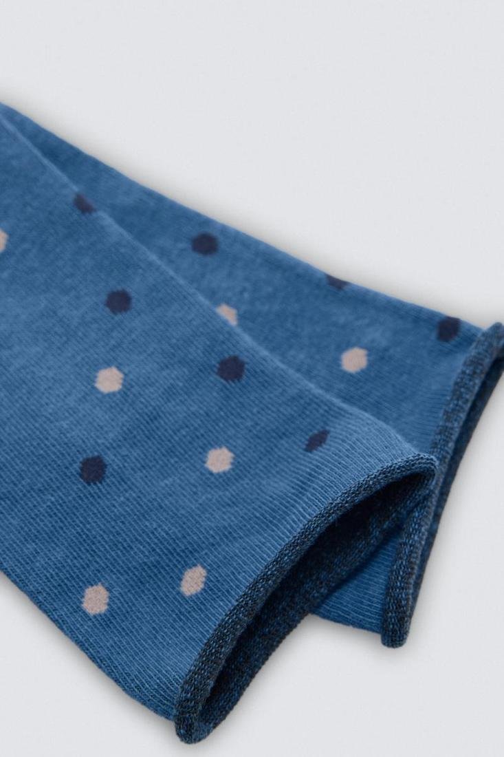 Calcetín mujer estampado SIN PUÑO algodón YSABEL MORA