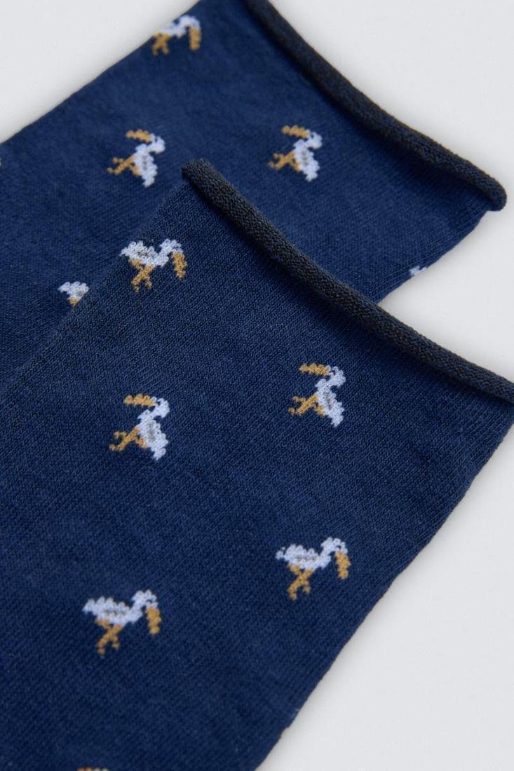 Pack 3 Calcetines hombre estampados SIN PUÑO YSABEL MORA