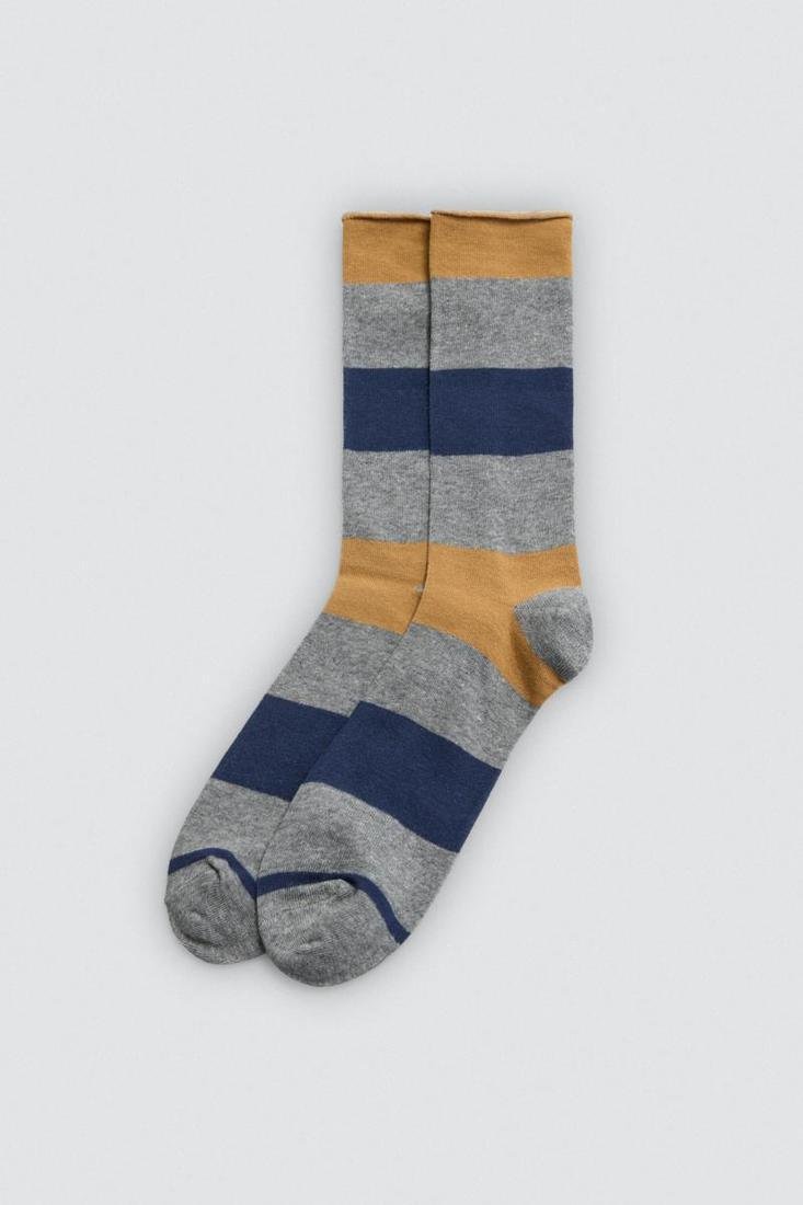 Pack 3 Calcetines hombre estampados SIN PUÑO YSABEL MORA