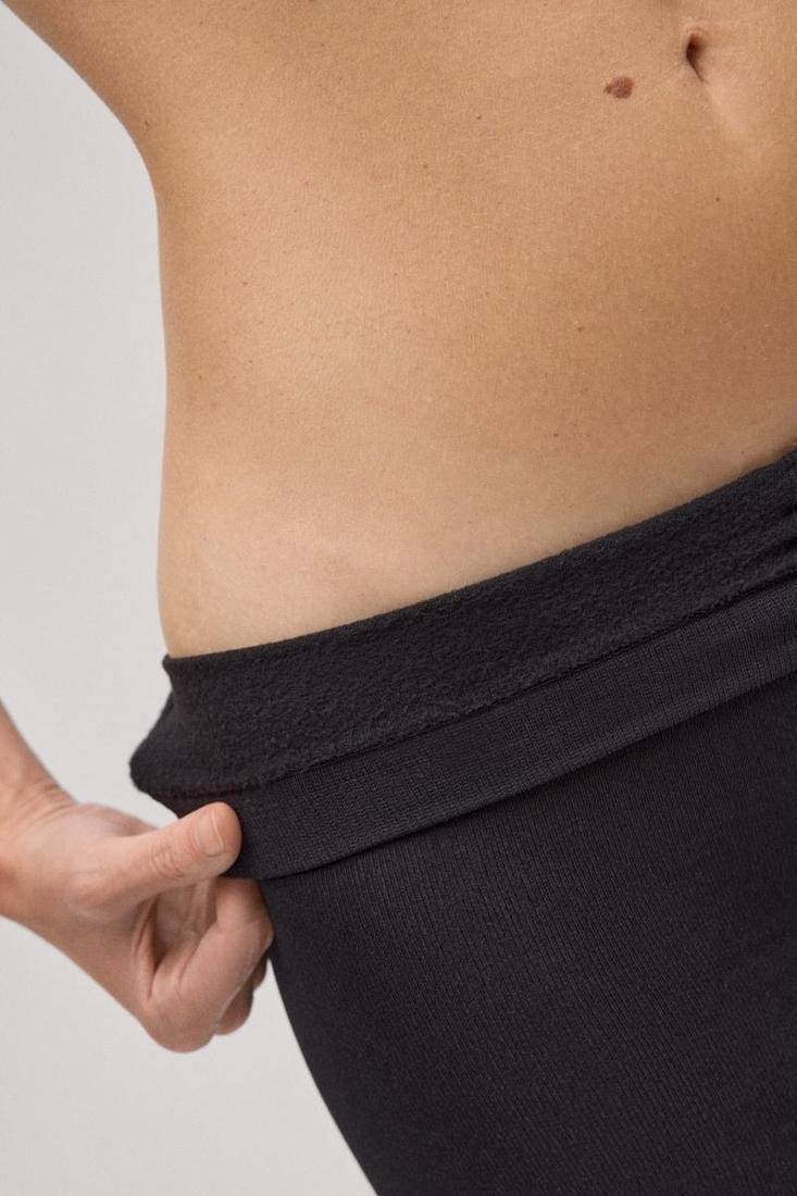 Panty térmico 140 deniers estampado lunares YSABEL MORA