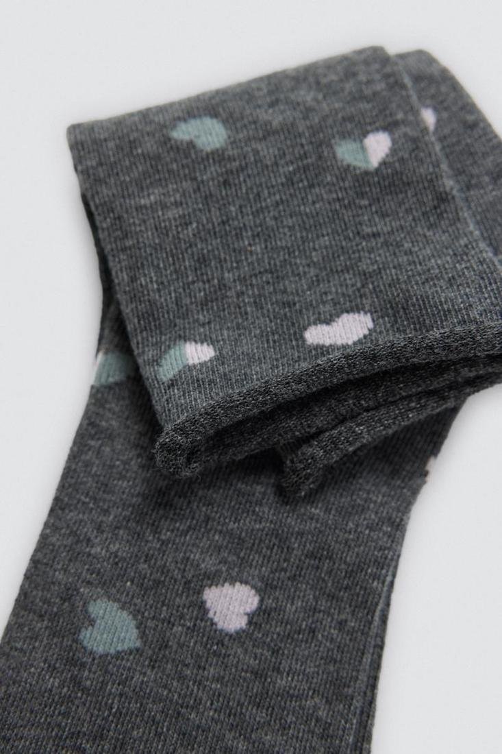 Pack 3 calcetines mujer SIN PUÑO estampados algodón YSABEL MORA