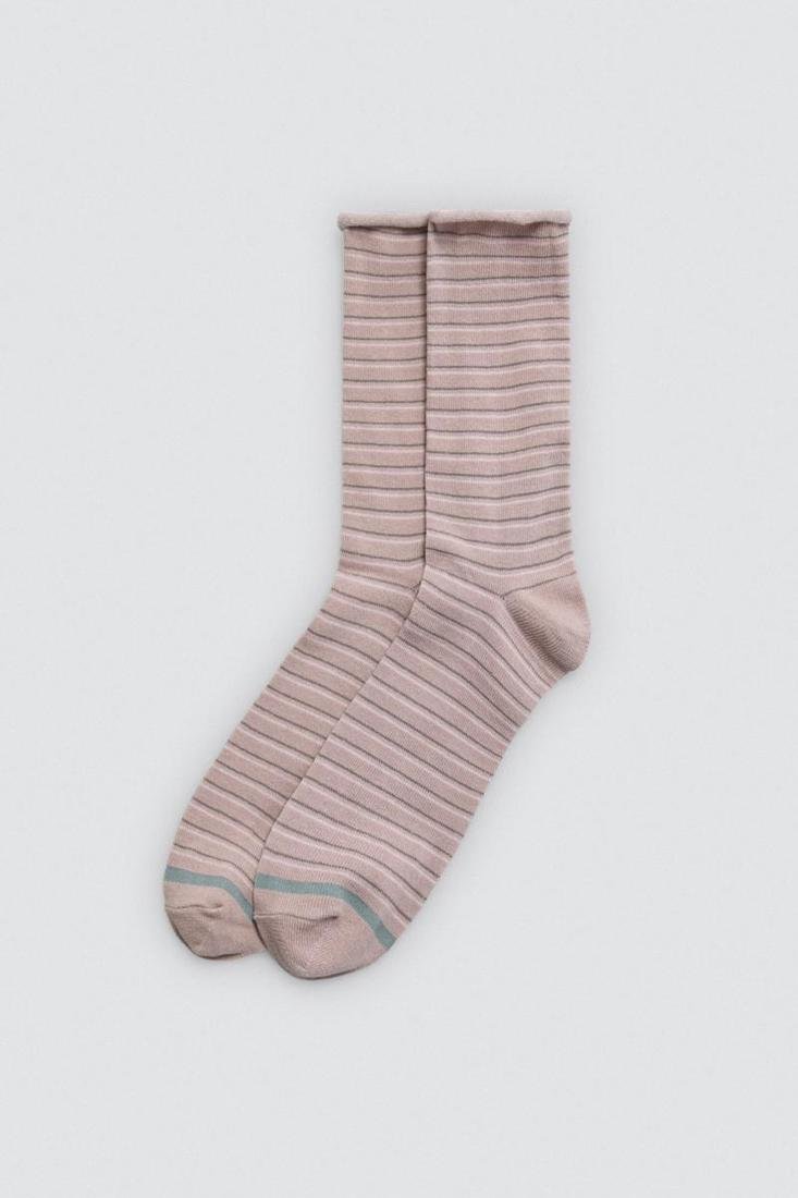 Pack 3 calcetines mujer SIN PUÑO estampados algodón YSABEL MORA