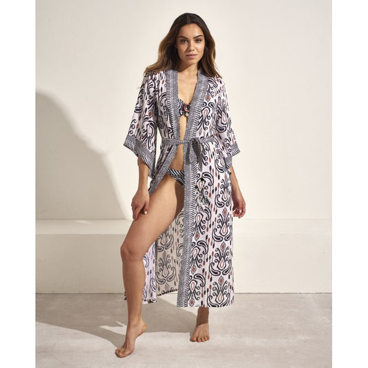 Kimono estampado étnico SELMARK