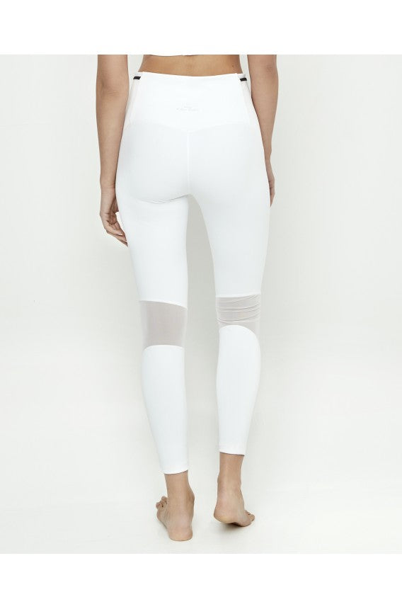 Legging deportivo blanco colección Pilar Rubio para Selmark