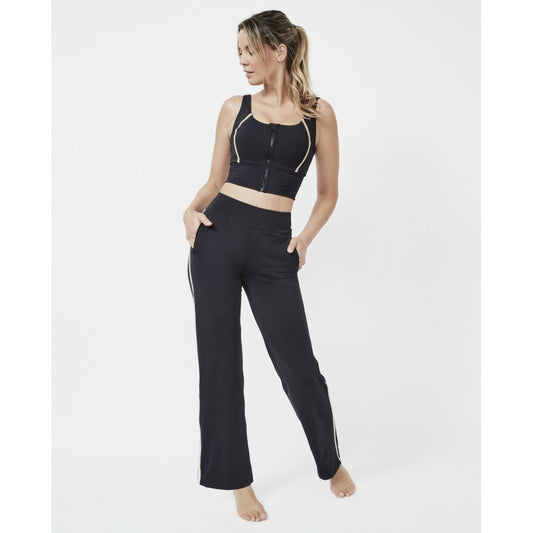 Pantalón recto deportivo colección Pilar Rubio para Selmark