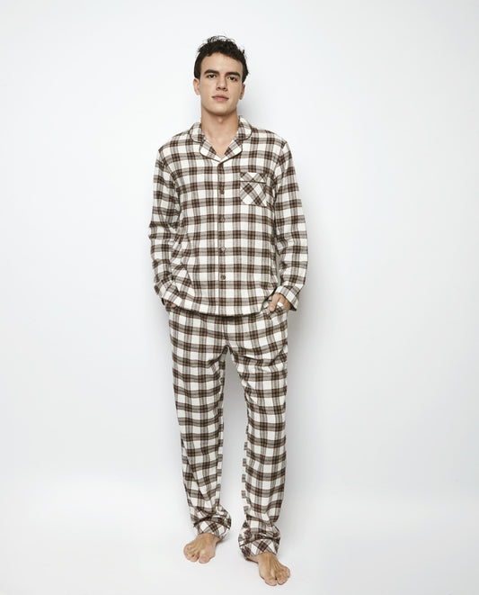Pijama hombre tipo camisero SELMARK