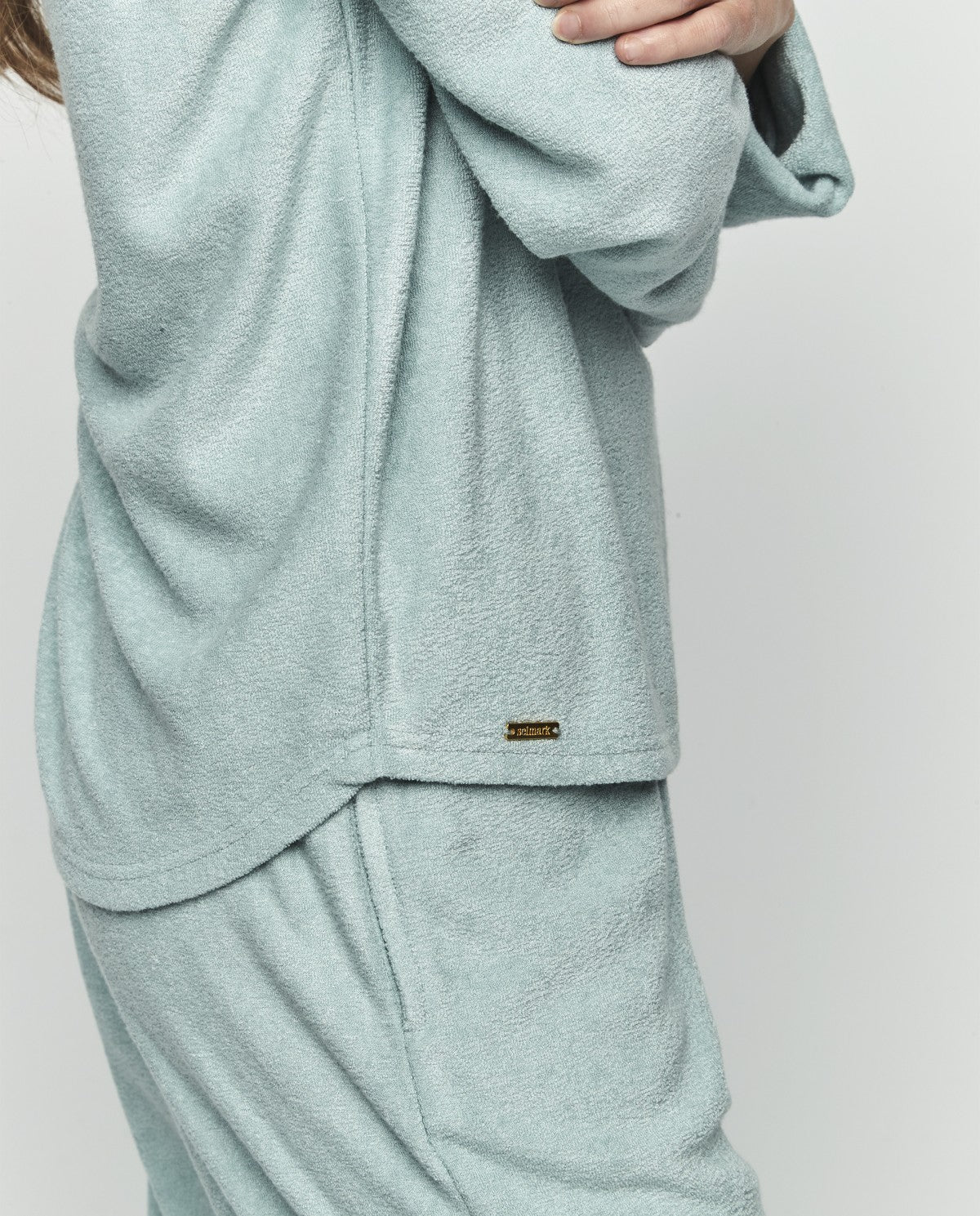 Pijama mujer liso en tejido cálido y suave SELMARK