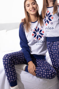 Pijama de mujer ALGODÓN "Winter" de Admas