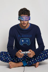Pijama hombre "Player" ADMAS DIVER