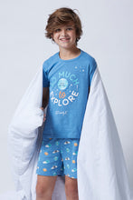 Cargar imagen en el visor de la galería, Pijama de niño algodón Mr. Wonderful &quot;So much to explore&quot;