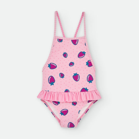 Bañador bebé niña estampado "Fresas" WATERLEMON