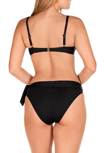 Bikini negro con aros Dolores Cortés