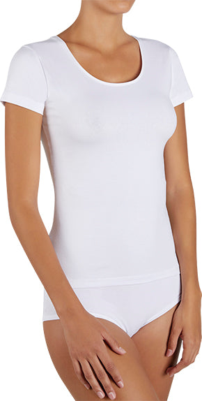 Camiseta mujer manga corta algodón Ysabel Mora