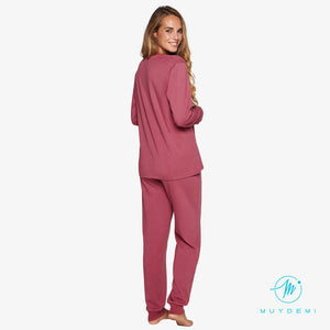 Pijama mujer invierno Muydemi NO PLAN B