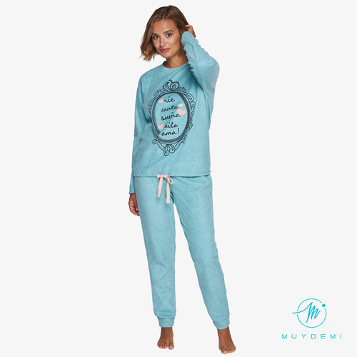 Pijama mujer micropolar 