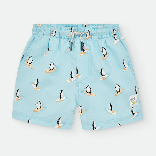 Bañador de hombre estampado pingüinos