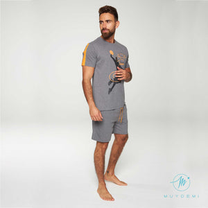 Pijama verano hombre "Basket" Muydemi PV-2021