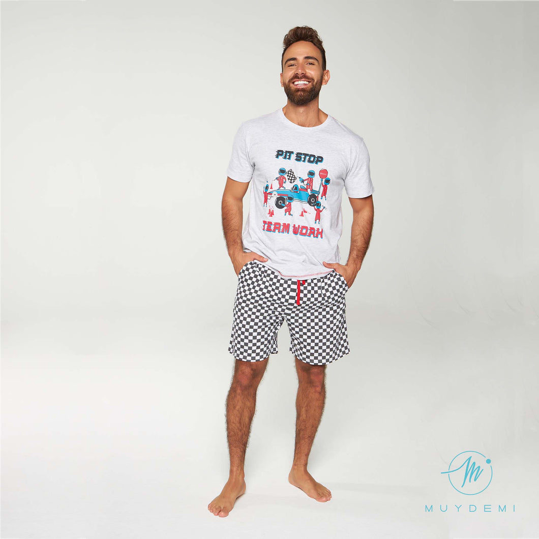 Pijama verano hombre 