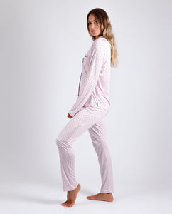 Pijama de mujer abierto de viscosa Admas Classic