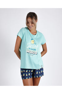 Pijama familiar de mujer Mr. Wonderful "Piña"