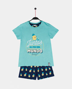 Pijama de niño algodón Mr. Wonderful "Piña"