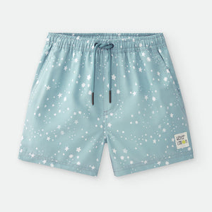 Bañador niño secado rápido estampado "Estrellas" WATERLEMON