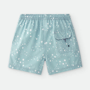 Bañador niño secado rápido estampado "Estrellas" WATERLEMON