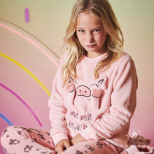 Cargar imagen en el visor de la galería, Pijama niña coralina &quot;Pig&quot; MUYDEMI