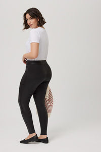 Legging mujer TÉRMICO con exterior efecto cuero Ysabel Mora hasta talla XXL colección MINIME