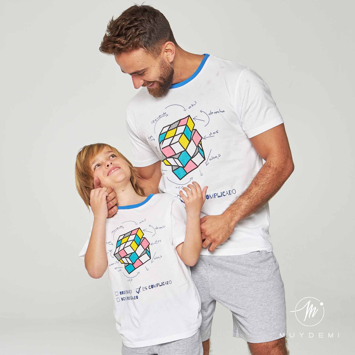 Pijama verano niño Cubo de Rubik Muydemi PV-2021