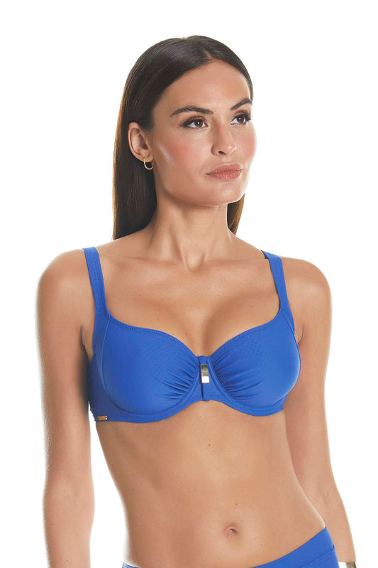 Sujetador bikini REDUCTOR con aro colección "Gofrada" SELMARK copas C, D, E