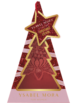 Braga midi fantasia Navidad rojo YSABEL MORA