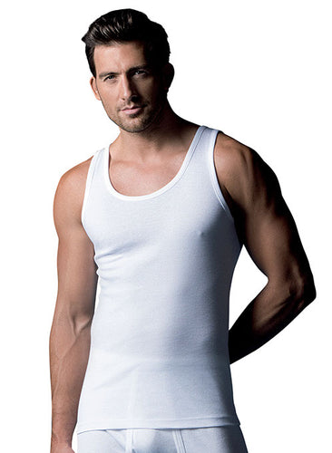 Camiseta de hombre tirantes 100% algodón Abanderado