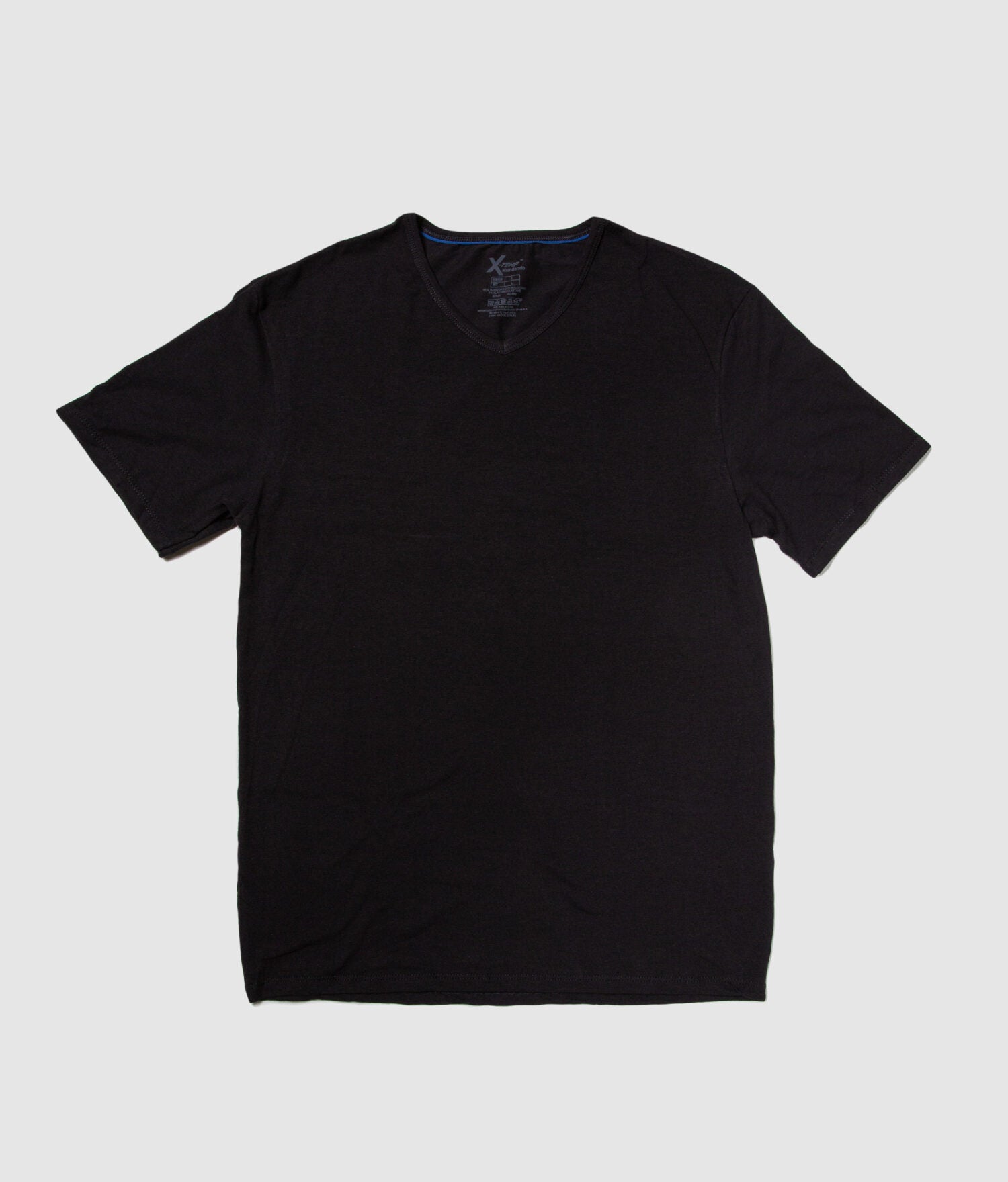 CAMISETA ABANDERADO MANGA CORTA ALGODÓN NEGRA