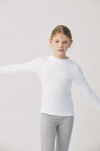 Camiseta infantil TÉRMICA semicisne manga larga algodón YSABEL MORA (Varios colores)