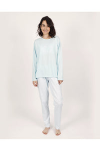 Pijama de mujer cuadritos de vichy "Enjoy" Admas