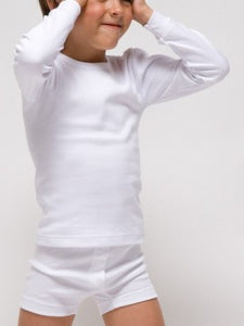 Camiseta infantil manga larga algodón de invierno RAPIFE