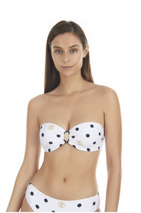 Top de bikini bandeau copas B, C y D de Selmark