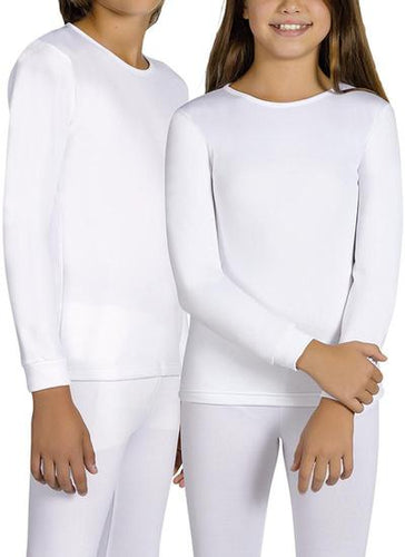 Camiseta interior niña manga larga 100% algodón de invierno RAPIFE –  www.