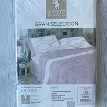 Cargar imagen en el visor de la galería, Juego sábanas tela 50% alg-50% pol. BURRITO BLANCO &quot;Gran Selección&quot;