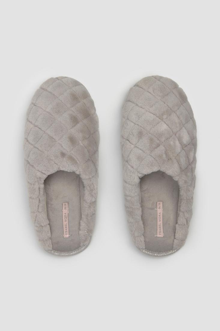 Zapatillas de casa para mujer Grises YSABEL MORA