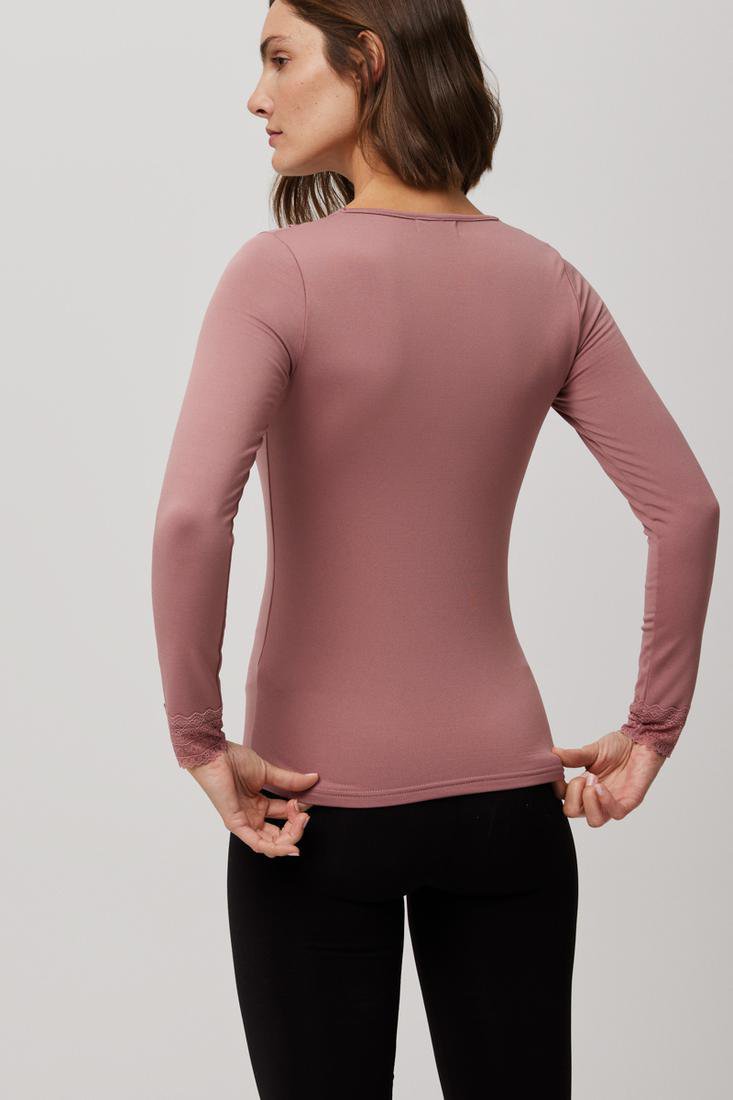 CAMISETA TÉRMICA MUJER CUELLO PICO YSABEL MORA